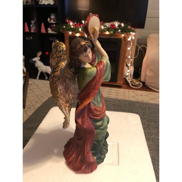 Vintage Angels Porcelain Collection by Grandeur Noel Stunning Handpainted NIB - Picture 12 of 13